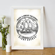 Quadro Decorativo MDF Emoldurado - Arte Multicolor 24x29cm com Moldura de Madeira 2cm