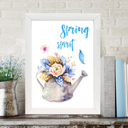 Quadro Decorativo MDF Emoldurado - Arte Multicolor 24x29cm com Moldura de Madeira 2cm