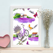 Quadro Decorativo MDF Emoldurado - Arte Multicolor 24x29cm com Moldura de Madeira 2cm