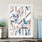 Quadro Decorativo MDF Emoldurado - Arte Multicolor 24x29cm com Moldura de Madeira 2cm