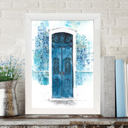 Quadro Decorativo MDF Emoldurado - Arte Multicolor 24x29cm com Moldura de Madeira 2cm