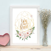 Quadro Decorativo MDF Emoldurado - Arte Multicolor 24x29cm com Moldura de Madeira 2cm