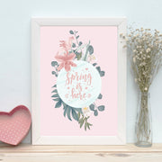 Quadro Decorativo MDF Emoldurado - Arte Multicolor 24x29cm com Moldura de Madeira 2cm