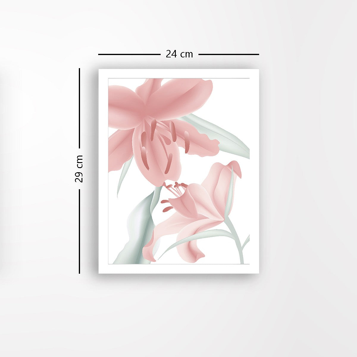 Quadro Decorativo MDF Emoldurado - Arte Multicolor 24x29cm com Moldura de Madeira 2cm