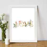 Quadro Decorativo MDF Emoldurado - Arte Multicolor 24x29cm com Moldura de Madeira 2cm