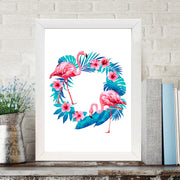 Quadro Decorativo MDF Emoldurado - Arte Multicolor 24x29cm com Moldura de Madeira 2cm