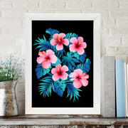 Quadro Decorativo MDF Emoldurado - Arte Multicolor 24x29cm com Moldura de Madeira 2cm