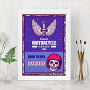 Quadro Decorativo MDF Emoldurado - Arte Multicolor 24x29cm com Moldura de Madeira 2cm