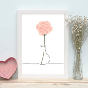 Quadro Decorativo MDF Emoldurado - Arte Multicolor 24x29cm com Moldura de Madeira 2cm