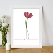 Quadro Decorativo MDF Emoldurado - Arte Multicolor 24x29cm com Moldura de Madeira 2cm