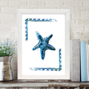 Quadro Decorativo MDF Emoldurado - Arte Multicolor 24x29cm com Moldura de Madeira 2cm