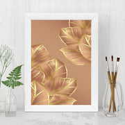 Quadro Decorativo MDF Emoldurado - Arte Multicolor 24x29cm com Moldura de Madeira 2cm