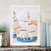 Quadro Decorativo MDF Emoldurado - Arte Multicolor 24x29cm com Moldura de Madeira 2cm