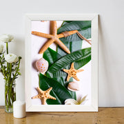 Quadro Decorativo MDF Emoldurado - Arte Multicolor 24x29cm com Moldura de Madeira 2cm