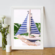 Quadro Decorativo MDF Emoldurado - Arte Multicolor 24x29cm com Moldura de Madeira 2cm