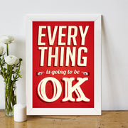 Quadro Decorativo MDF Emoldurado - Arte Multicolor 24x29cm com Moldura de Madeira 2cm