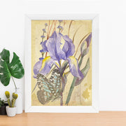 Quadro Decorativo MDF Emoldurado - Arte Multicolor 24x29cm com Moldura de Madeira 2cm