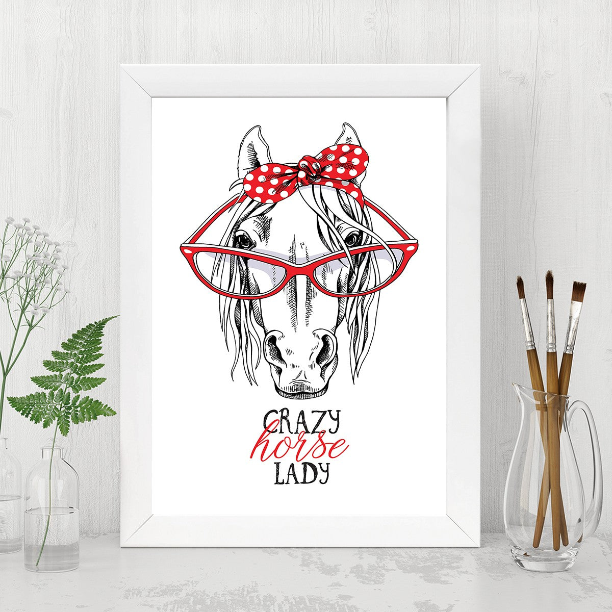 Quadro Decorativo MDF Emoldurado - Arte Multicolor 24x29cm com Moldura de Madeira 2cm