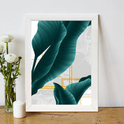 Quadro Decorativo MDF Emoldurado - Arte Multicolor 24x29cm com Moldura de Madeira 2cm