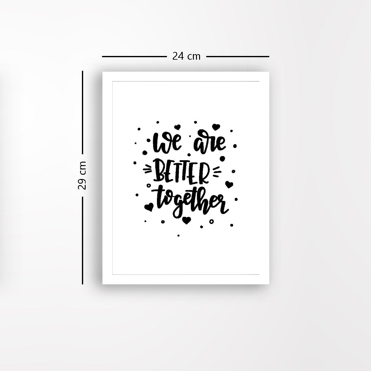 Quadro Decorativo MDF Emoldurado - Arte Multicolor 24x29cm com Moldura de Madeira 2cm