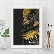 Quadro Decorativo MDF Emoldurado - Arte Multicolor 24x29cm com Moldura de Madeira 2cm