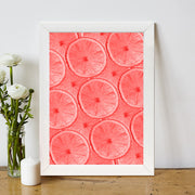 Quadro Decorativo MDF Emoldurado - Arte Multicolor 24x29cm com Moldura de Madeira 2cm