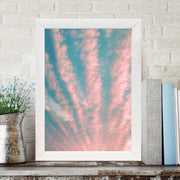 Quadro Decorativo MDF Emoldurado - Arte Multicolor 24x29cm com Moldura de Madeira 2cm