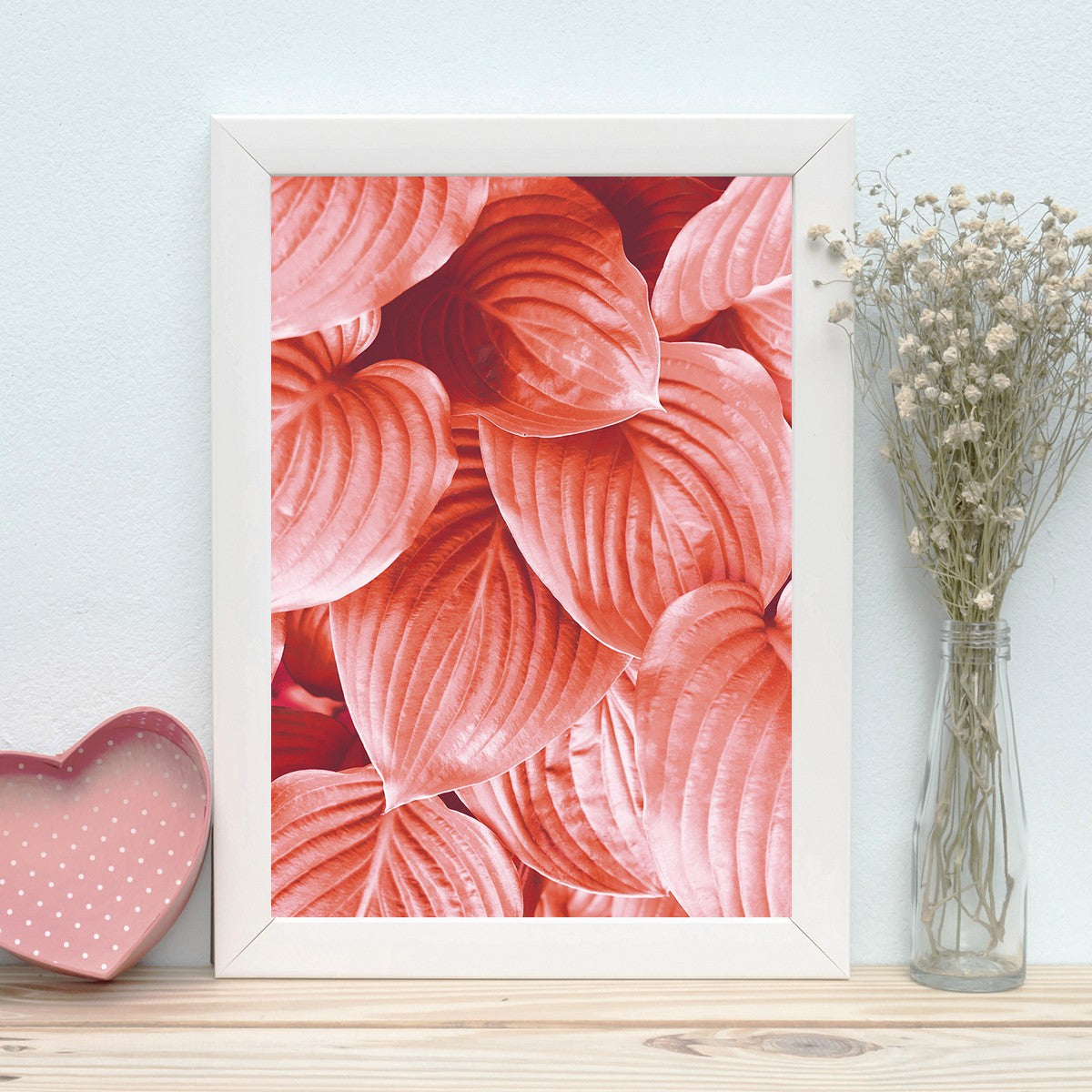 Quadro Decorativo MDF Emoldurado - Arte Multicolor 24x29cm com Moldura de Madeira 2cm