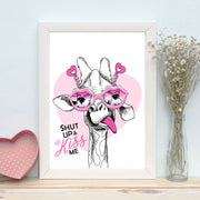 Quadro Decorativo MDF Emoldurado - Arte Multicolor 24x29cm com Moldura de Madeira 2cm