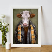 Quadro Decorativo MDF Emoldurado - Arte Multicolor 24x29cm com Moldura de Madeira 2cm