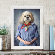 Quadro Decorativo MDF Emoldurado - Arte Multicolor 24x29cm com Moldura de Madeira 2cm