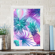 Quadro Decorativo MDF Emoldurado - Arte Multicolor 24x29cm com Moldura de Madeira 2cm