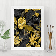 Quadro Decorativo MDF Emoldurado - Arte Multicolor 24x29cm com Moldura de Madeira 2cm