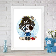 Quadro Decorativo MDF Emoldurado - Arte Multicolor 24x29cm com Moldura de Madeira 2cm