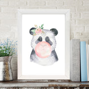 Quadro Decorativo MDF Emoldurado - Arte Multicolor 24x29cm com Moldura de Madeira 2cm