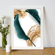 Quadro Decorativo MDF Emoldurado - Arte Multicolor 24x29cm com Moldura de Madeira 2cm