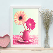 Quadro Decorativo MDF Emoldurado - Arte Multicolor 24x29cm com Moldura de Madeira 2cm