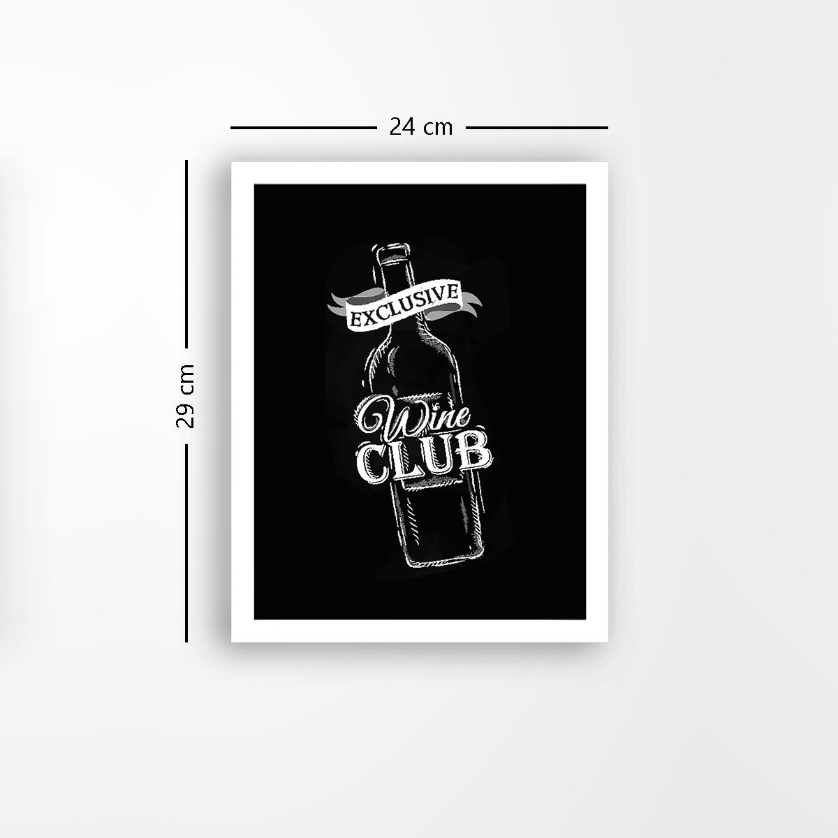 Quadro Decorativo MDF Emoldurado - Arte Multicolor 24x29cm com Moldura de Madeira 2cm