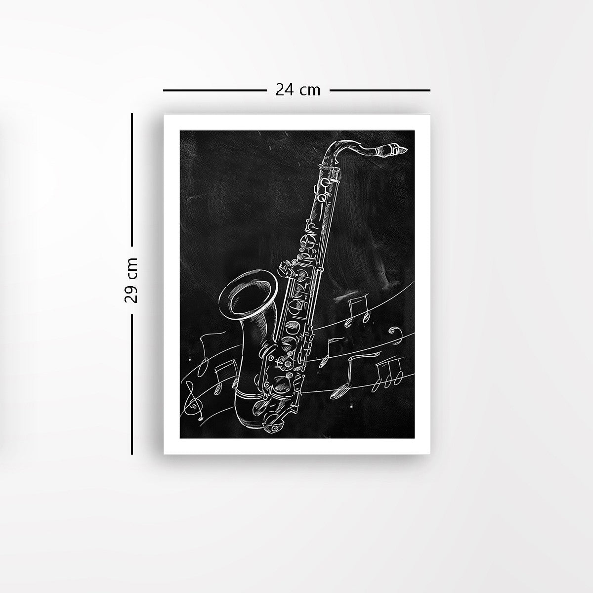 Quadro Decorativo MDF Emoldurado - Arte Multicolor 24x29cm com Moldura de Madeira 2cm