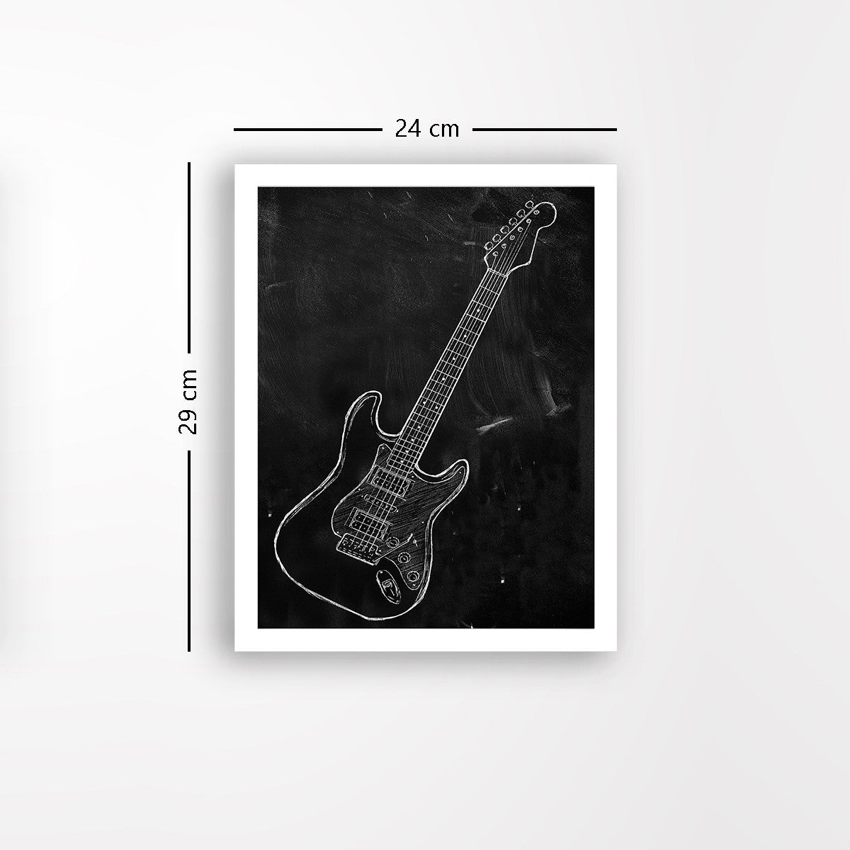 Quadro Decorativo MDF Emoldurado - Arte Multicolor 24x29cm com Moldura de Madeira 2cm