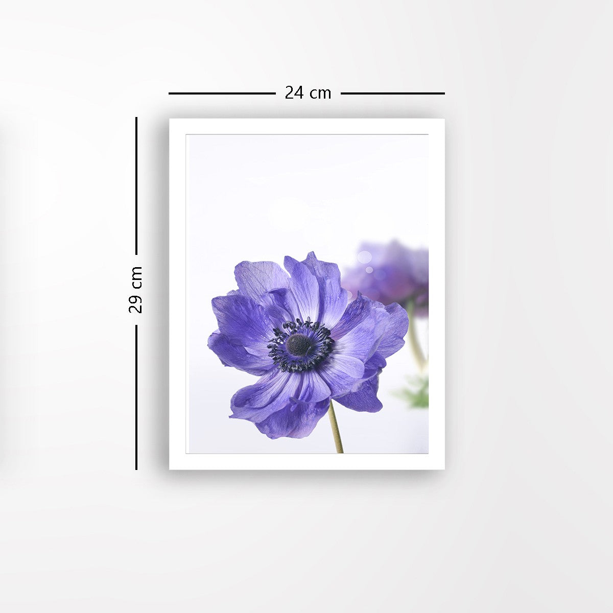 Quadro Decorativo MDF Emoldurado - Arte Multicolor 24x29cm com Moldura de Madeira 2cm