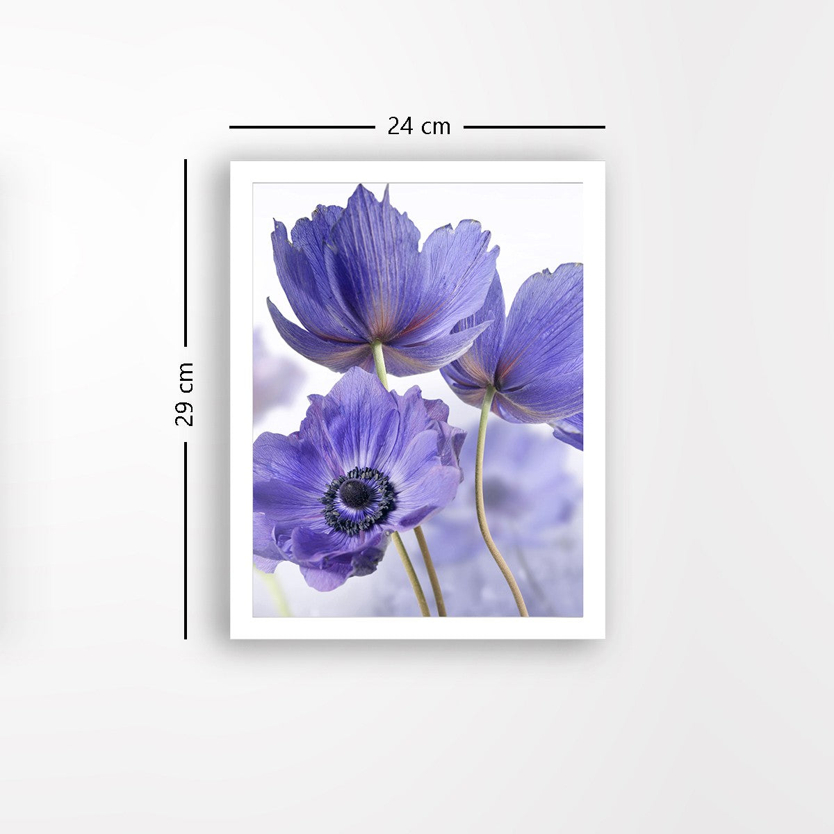 Quadro Decorativo MDF Emoldurado - Arte Multicolor 24x29cm com Moldura de Madeira 2cm