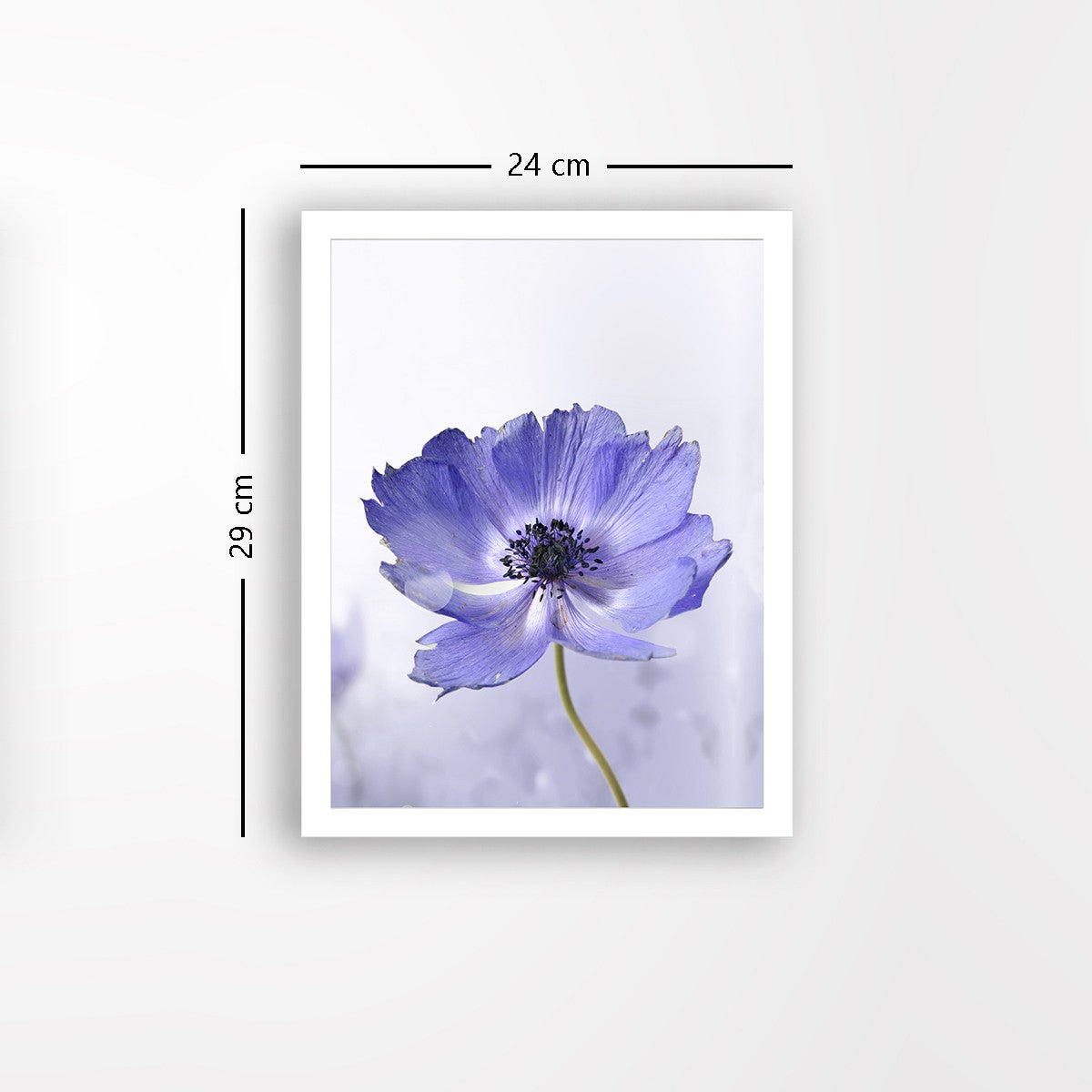 Quadro Decorativo MDF Emoldurado - Arte Multicolor 24x29cm com Moldura de Madeira 2cm