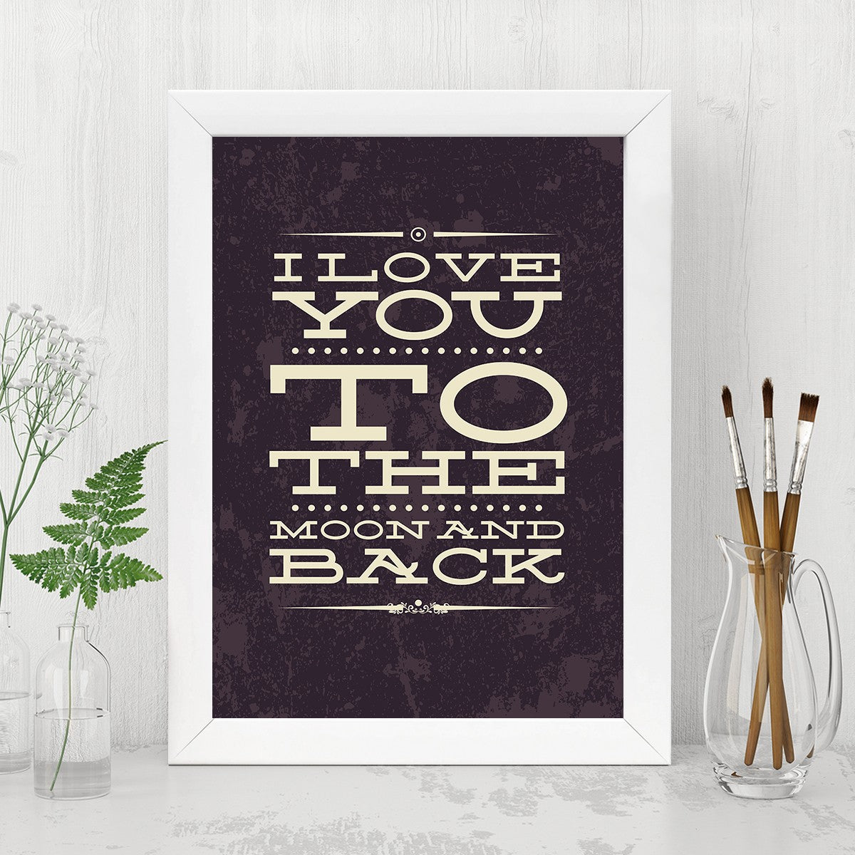 Quadro Decorativo MDF Emoldurado - Arte Multicolor 24x29cm com Moldura de Madeira 2cm