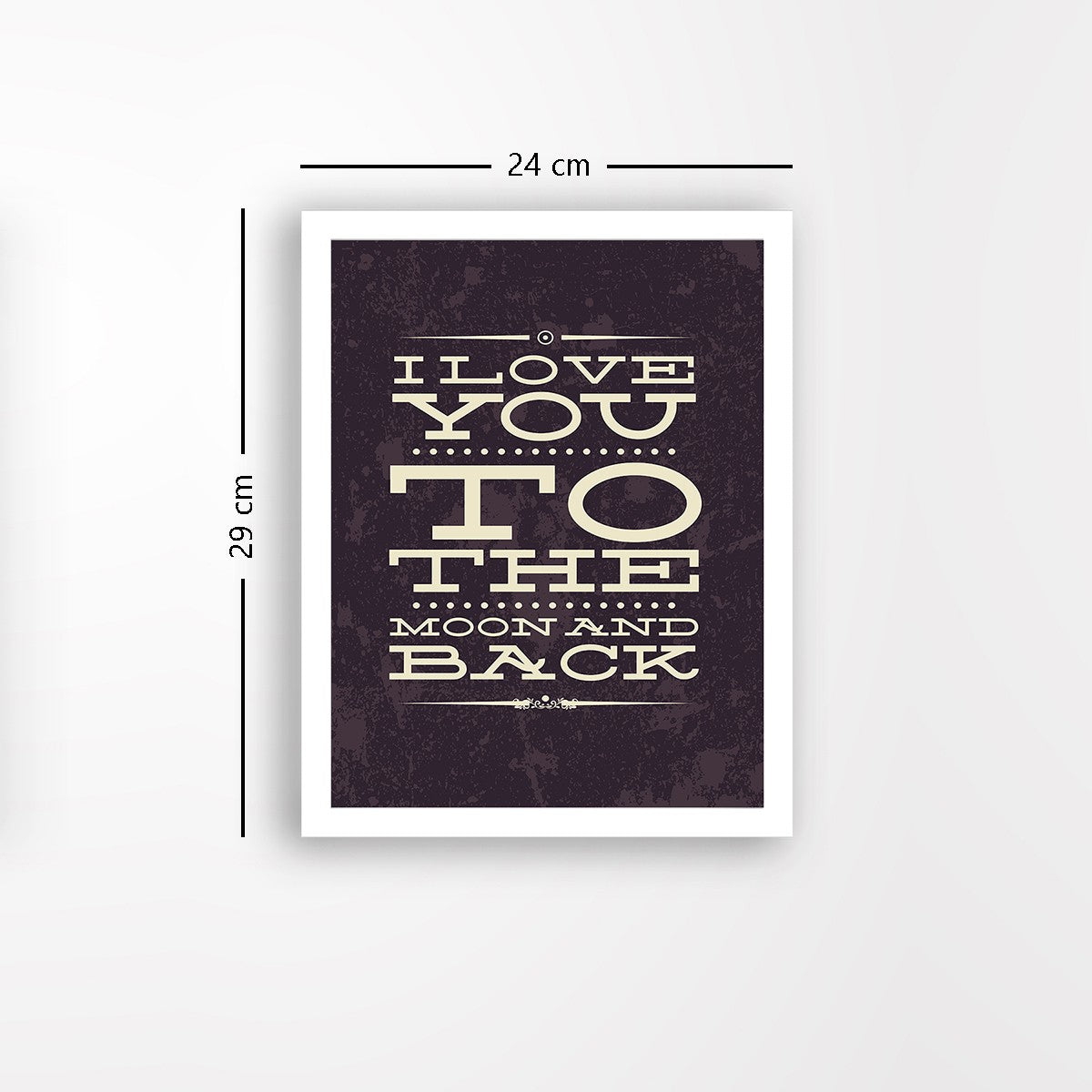 Quadro Decorativo MDF Emoldurado - Arte Multicolor 24x29cm com Moldura de Madeira 2cm