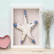 Quadro Decorativo MDF Emoldurado - Arte Multicolor 24x29cm com Moldura de Madeira 2cm