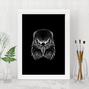 Quadro Decorativo MDF Emoldurado - Arte Multicolor 24x29cm com Moldura de Madeira 2cm