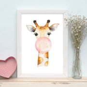 Quadro Decorativo MDF Emoldurado - Arte Multicolor 24x29cm com Moldura de Madeira 2cm