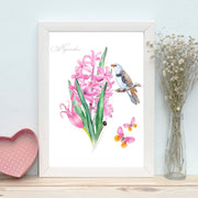 Quadro Decorativo MDF Emoldurado - Arte Multicolor 24x29cm com Moldura de Madeira 2cm