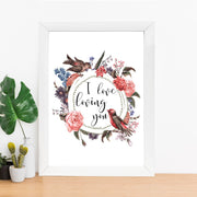 Quadro Decorativo MDF Emoldurado - Arte Multicolor 24x29cm com Moldura de Madeira 2cm